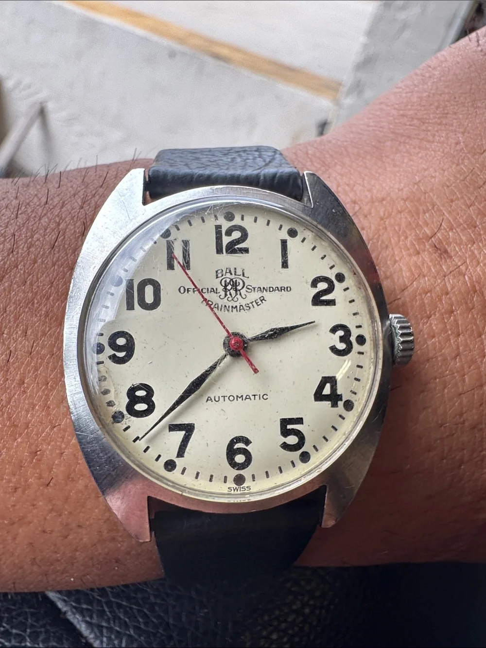 Ball Official Standard Trainmaster Automatic Men’s Vintage Watch